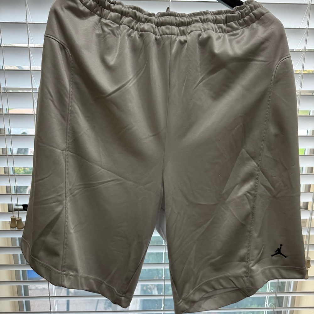 Jordan Men's White Athletic Shorts